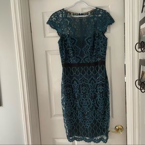 Beautiful Starry night/black cocktail dress. Worn once in new condition